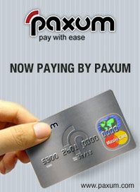 Deposit to your gaming account using Paxum wallet